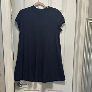 Navy Blue Free People Tunic
